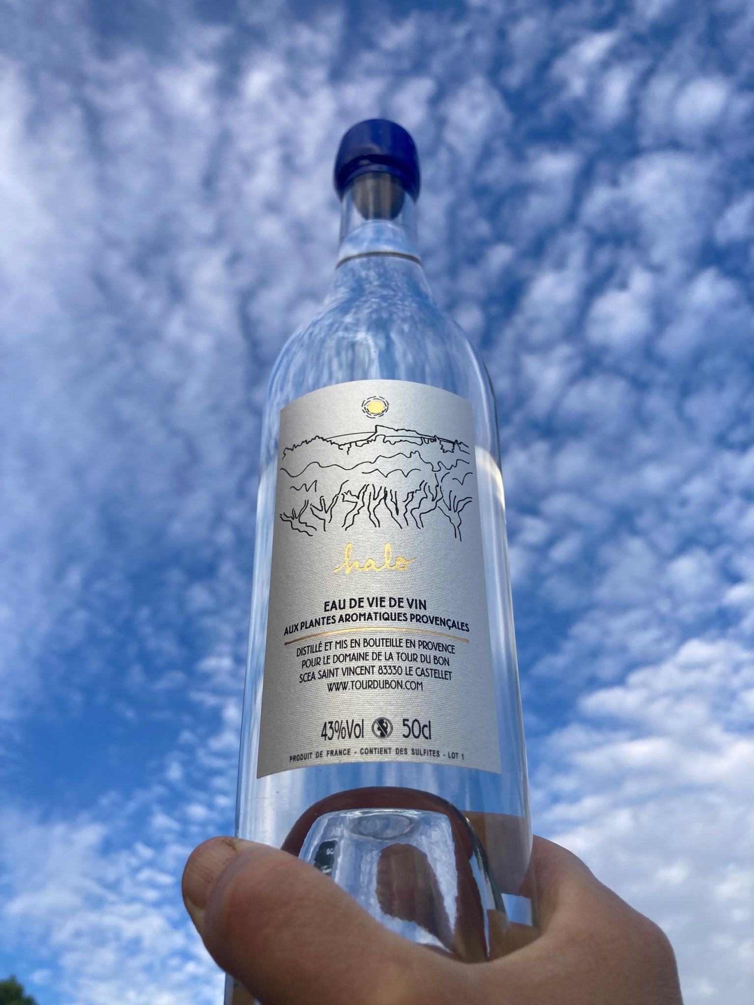 Eau de vie Halo 50cl